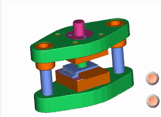 The working process of metal cutting