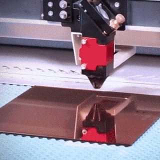 Il principio di funzionamento del taglio laser