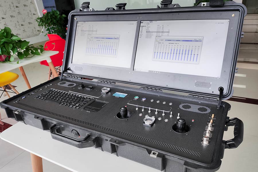Unmanned aerial vehicle ground control console shell