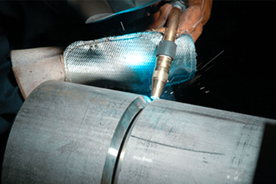 ER316L welded pipeline