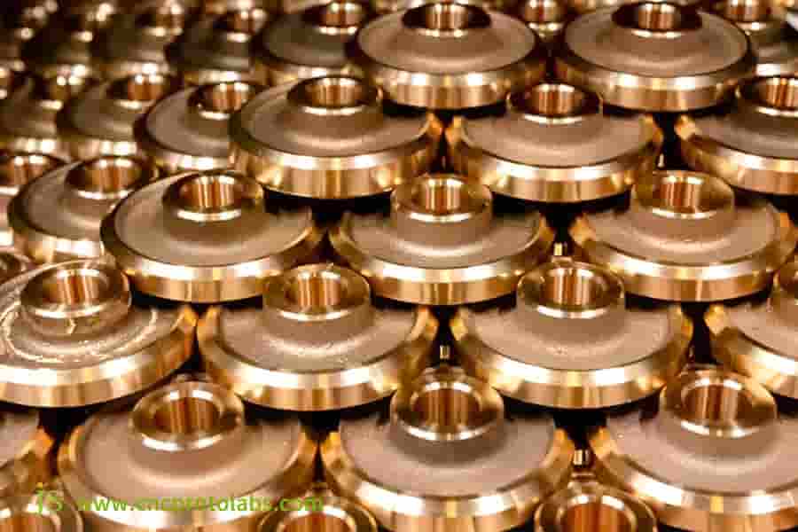 CNC-Bearbeitung von Bronzeteilen