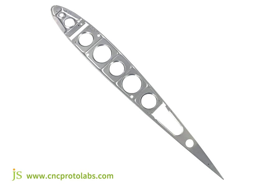 CNC Precision Machining Billet Aluminum Alloy Aerospace Wing