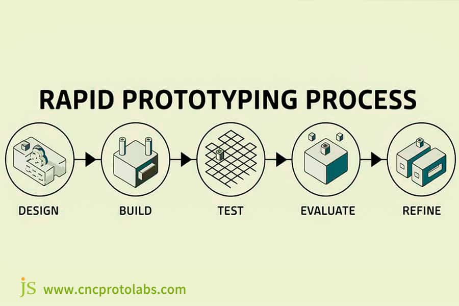 Metal rapid prototyping is a "highway" between concept validation, functional testing, and other stages.