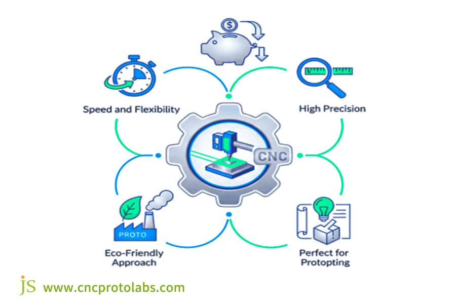 Benefícios da usinagem CNC em pequenos lotes