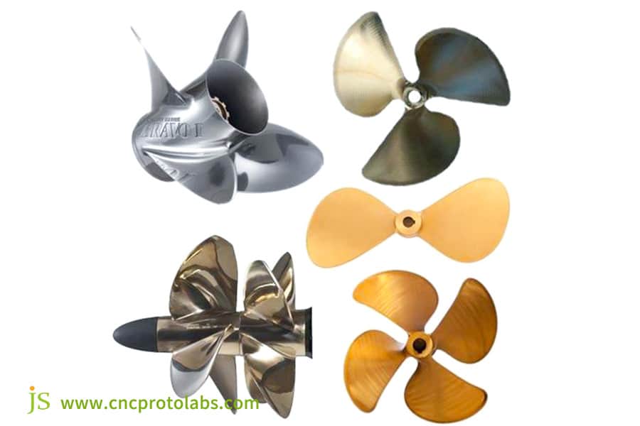 CNC bronze propeller shaft